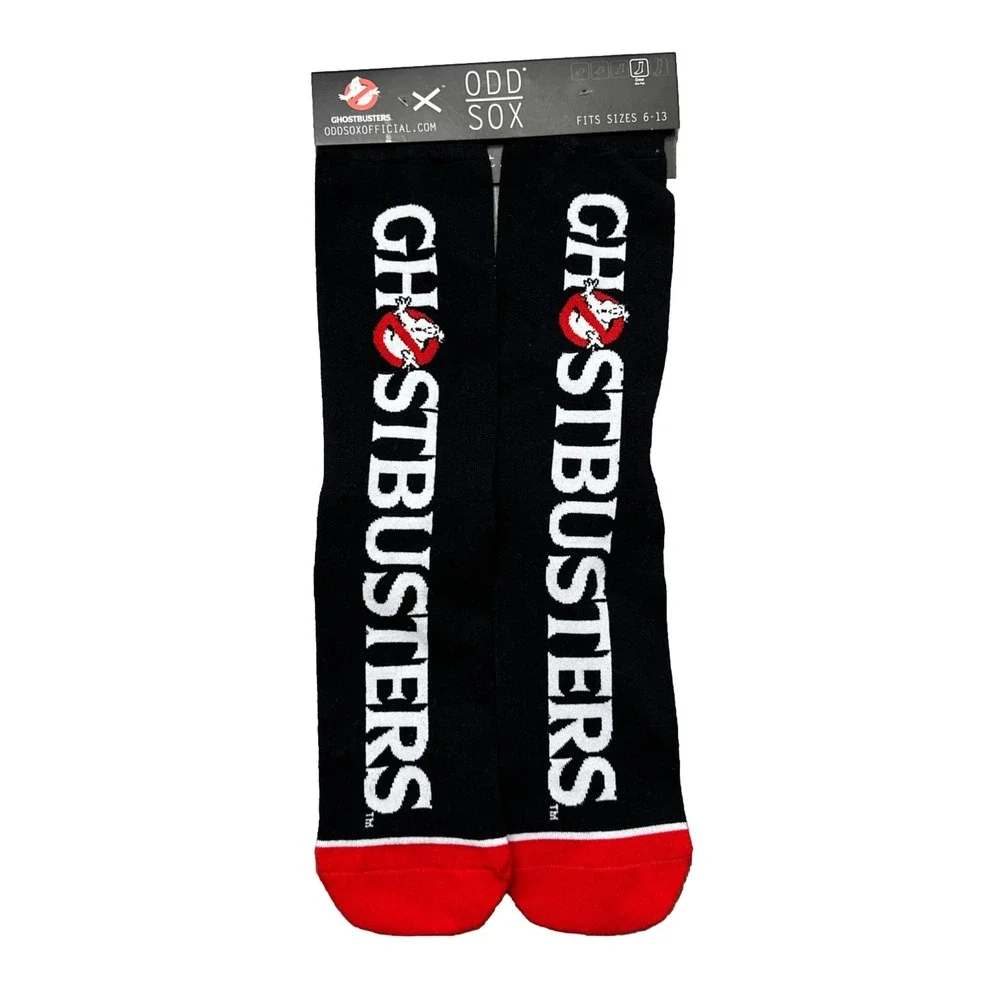 Odd Sox TMNT & Ghostbusters Men Crew Socks - Size 6-13 (Lot of 2)